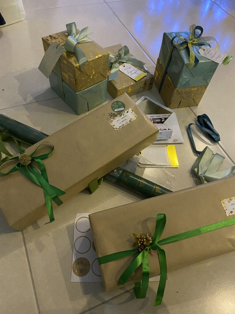 Праздничная упаковка подарков Услуга по упаковке подарков на день рождения